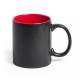 Mug Milo 35 cl. Black coloured inside engraving