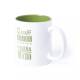 Mug Kulmer 35 cl. coloured inside engraving