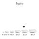 Bord vierkant Squito 26 cm bedrukken