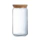 Glazen pot met deksel 1,5 liter bedrukken