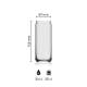 Beer Glass Can 33 cl. with print