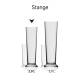 Beer Glass Stange XXL 2,0 litre with print