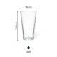 Beer Pint glass 34 cl. with print