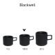 Blackwell Double Espresso Cup 12 cl. with print