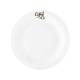 Bord Coup plat 21 cm bedrukken