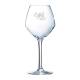 Cabernet young wine glass 47 cl. with print