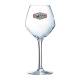 Cabernet young wine glass 47 cl. with print
