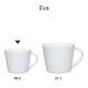 Eva Espresso Kop wit 10 cl. bedrukken