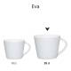 Eva Coffee Cup 20 cl. with print