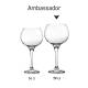 Gin Tonic glas Ambassador 79 cl. bedrukken