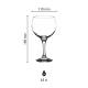 Gin Tonic Glas Bistro Cubata 63 cl. bedrukken