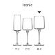 Iconic wine glass 43 cl. with print