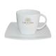 Kirsten Koffie wit 20 cl. SET bedrukken