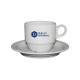 Legio Koffie wit 16 cl. SET bedrukken