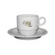 Legio Koffie wit 16 cl. SET bedrukken