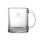 London Glass Mug 32 cl. with print