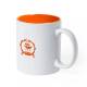 Mug Kulmer 35 cl. coloured inside engraving