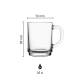 Stapelo 25 cl. tea glass with print