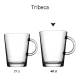 Tribeca 40 cl. tea glass with print