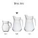 Water jug Broc Arc 1.0 litre with print