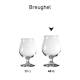 Beer glass Breughel 48 cl. with print