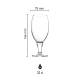 Beer glass Cheers 32.5 cl with print