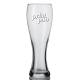 Beer glass Pantheon 50 cl. tap size with print