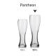 Beer glass Pantheon 50 cl. tap size with print