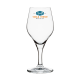 Beer glass Ronceva on foot 40 cl. with print