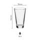 Beer Pint glass 34 cl. with print