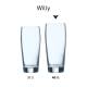 Beer glass Willy 40 cl. with print