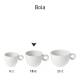 Bola Coffee Cup white 15 cl. with print