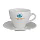 Dom Cappuccino white 20 cl. SET with print