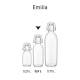 Emilia Fles met beugel 0,5 liter bedrukken