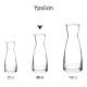 Carafe Ypsilon 0.50 litre with print