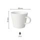 Koffiekop Mammoet Budgetline Neo 19 cl wit bedrukken