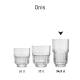 Longdrinkglas Onis 34.5 cl. bedrukken