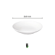 Pasta plate deep Hotel white 26 cm with print