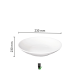 Soup plate Hotel white 23 cm with print
