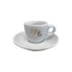 Style Espresso Cup and saucer 7 cl. SET printed