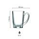 Tea glass New Morning High 32 cl. with print