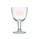 Trappist Glass 15 cl. tap size with print