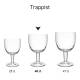 Trappist glass 25 cl. tap size with print