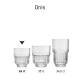 Tumbler Onis glas 26 cl. bedrukken