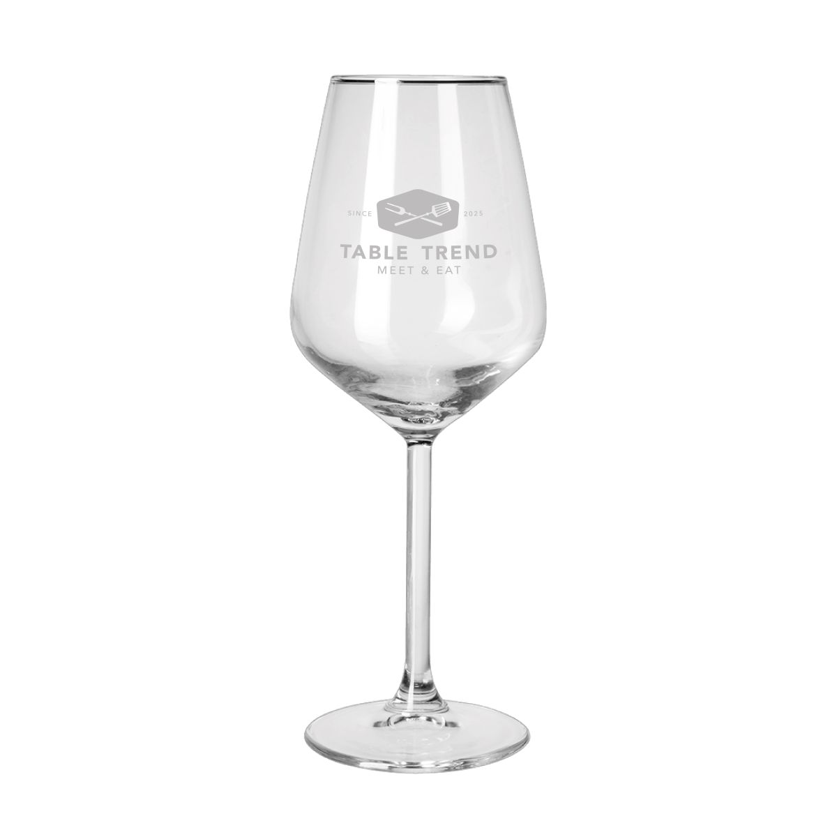 Allegra wine glass 35 cl. glass with engraved TableTrend logo on the front.