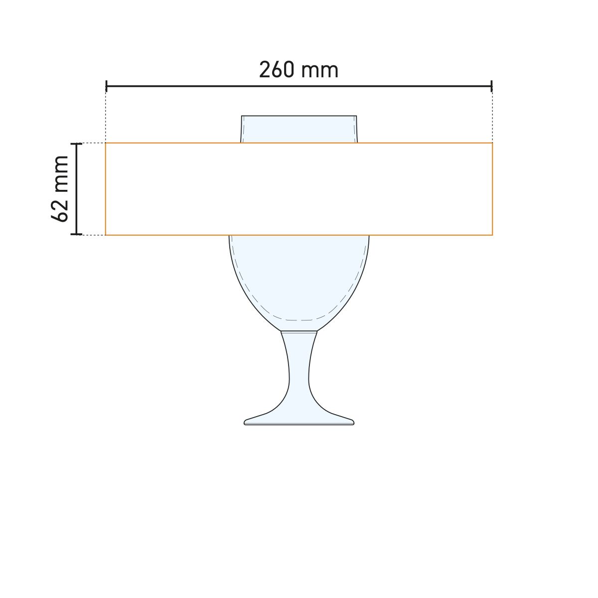 Munich beer glass 63 cl, generous beer glass for lager, wheat beer and craft beer