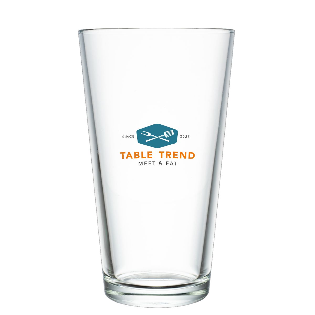 47cl vase with multi-coloured TableTrend logo on the front, tightly printed.