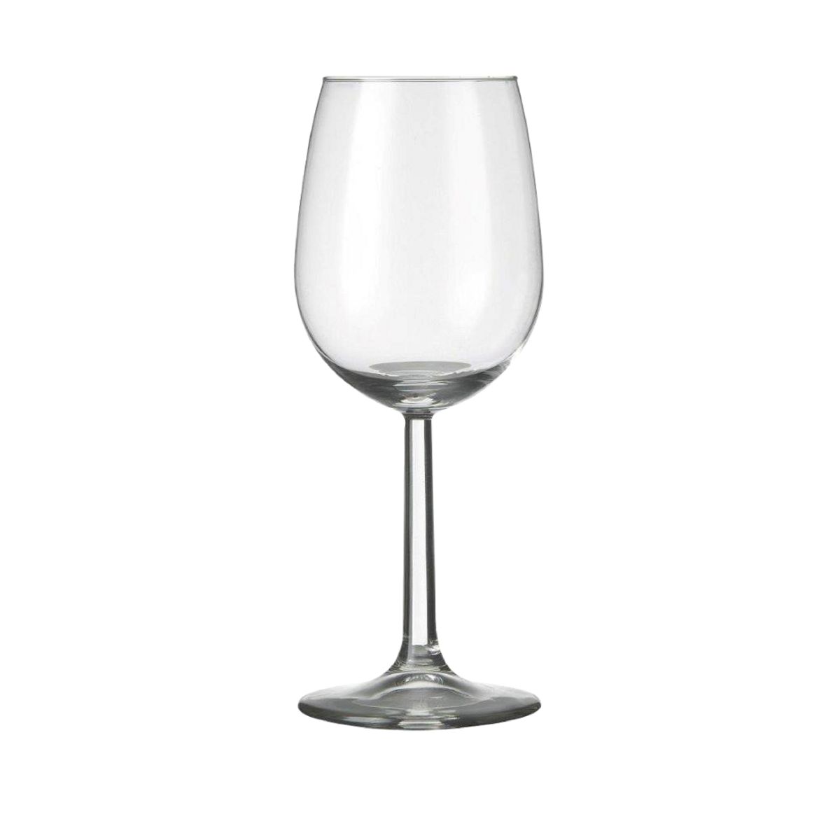 Helder glazen Bouquet wijnglas 23 cl., recht van voren weergegeven. Helder glazen Bouquet wijnglas 23 cl., recht van voren weergegeven.