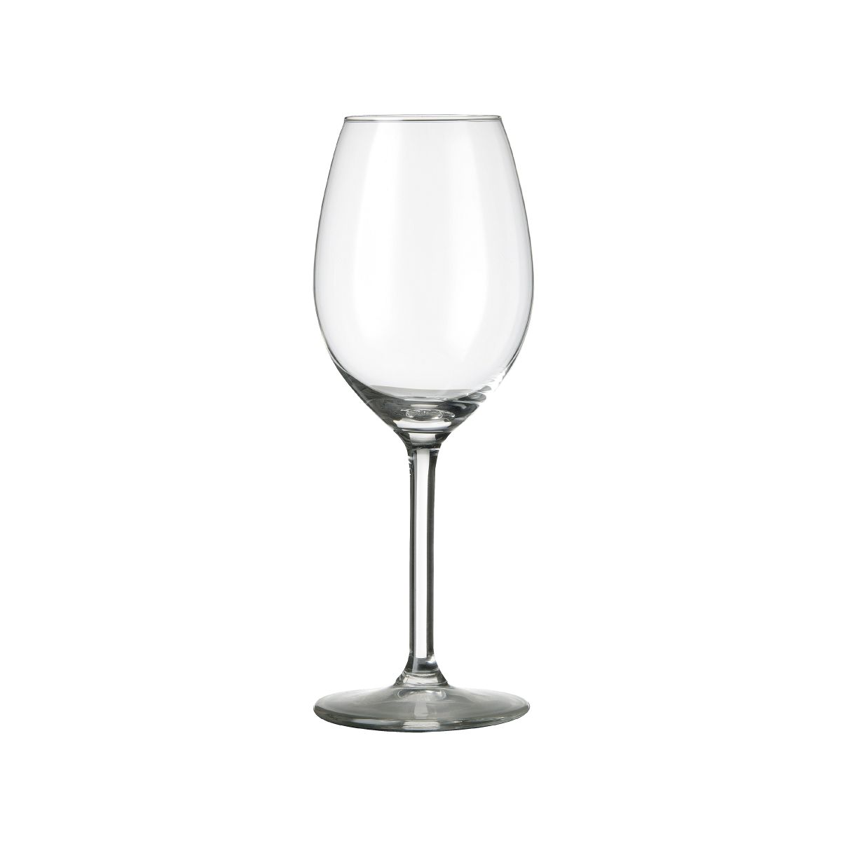 Vooraanzicht van een transparant Esprit wijnglas van 25 cl. geschikt voor witte of rode wijn.