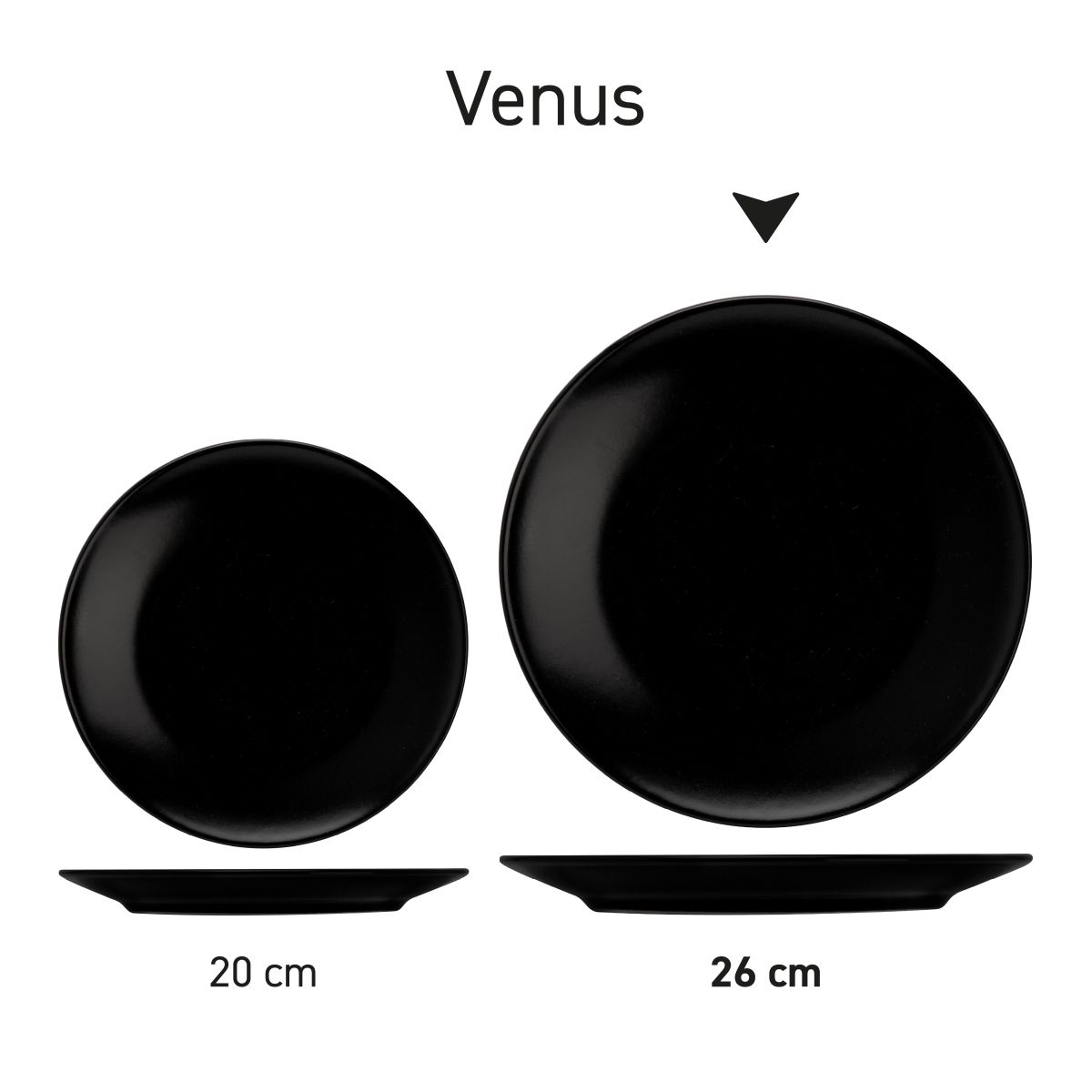 Series arrangement of several Venus signs, conveniently displayed.